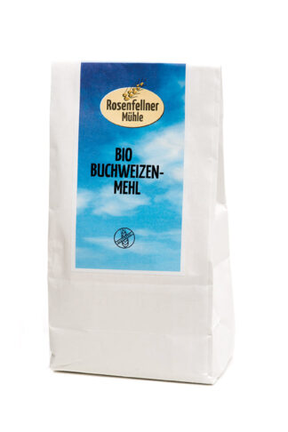 Buchweizenmehl glutenfrei Bio 500g, ideal zum Backen und Kochen