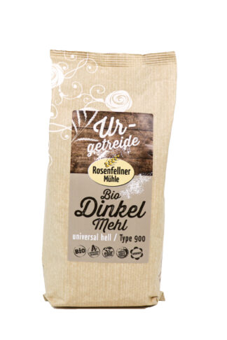 Dinkelmehl universal hell URgetreide Bio 700g, ideal zum Backen und Kochen