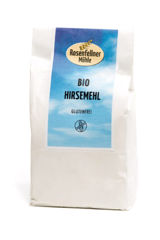 Hirsemehl glutenfrei Bio 500g, ideal zum Kochen