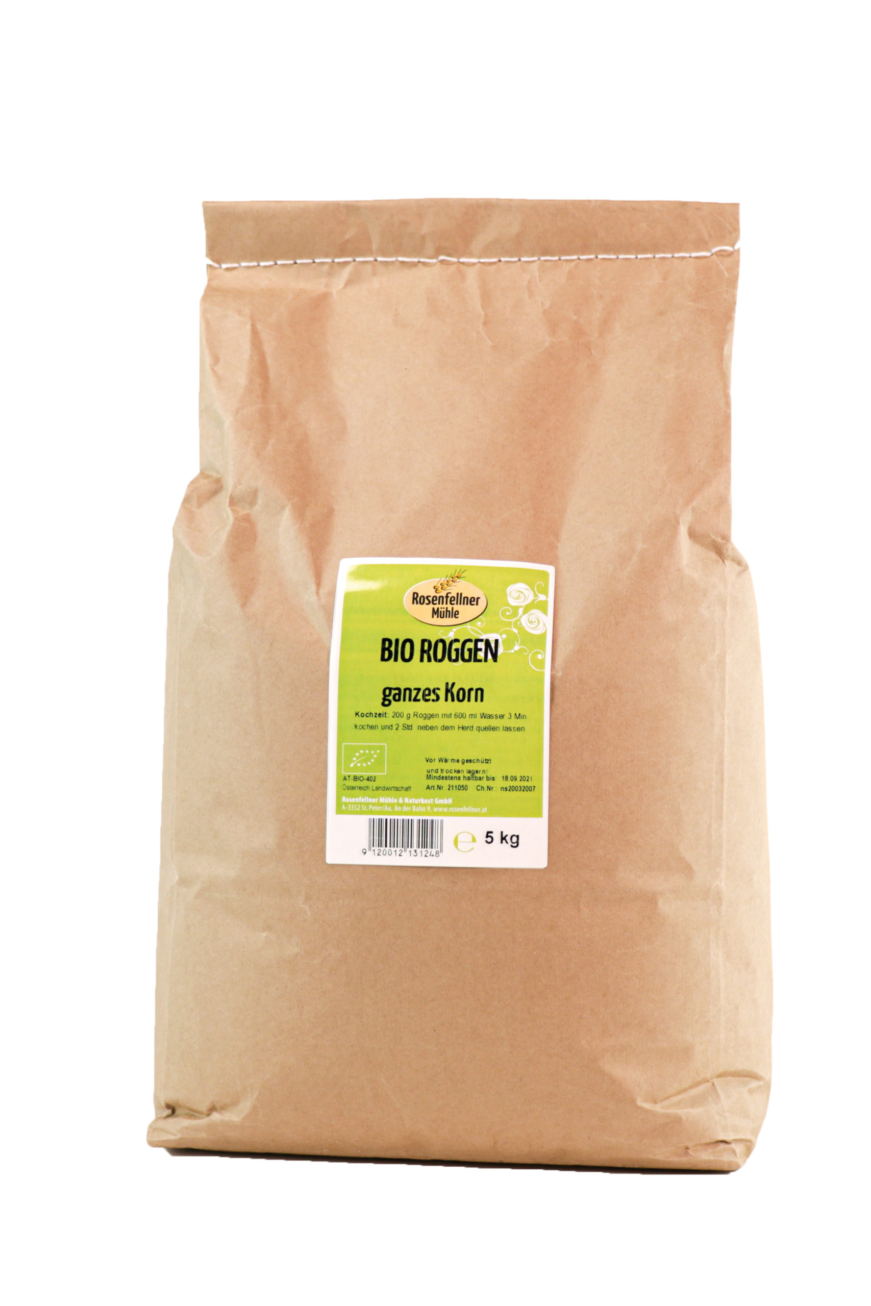 Roggen Bio 5kg
