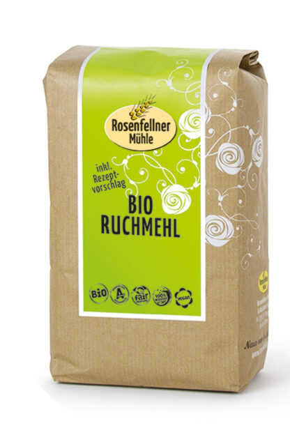 Ruchmehl Bio 750g, ideal zum Brotbacken