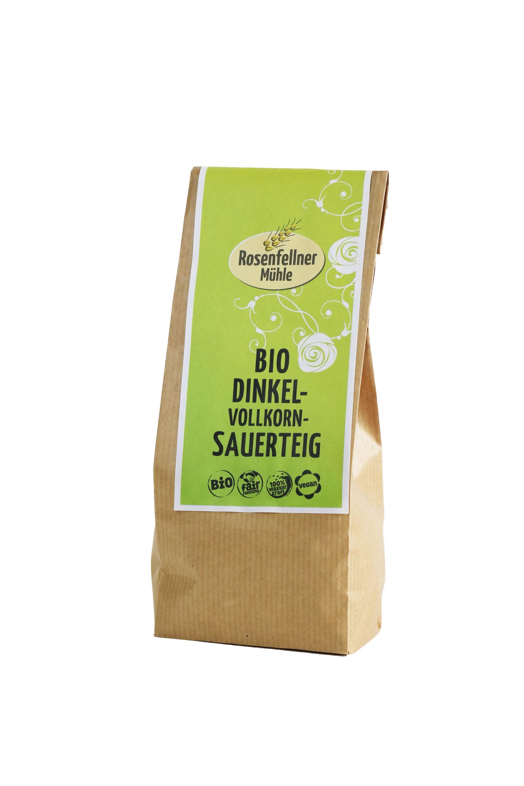 Dinkelvollkornsauerteig trocken Bio, ideal zum Brotbacken