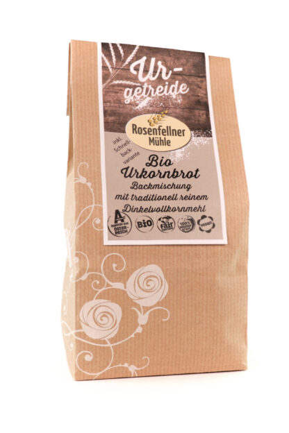 URkornbrot Backmischung 500g, einfache Zubereitung