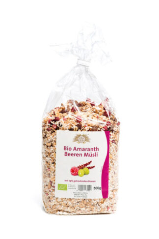 Amarant-Beeren Müsli Bio 500g