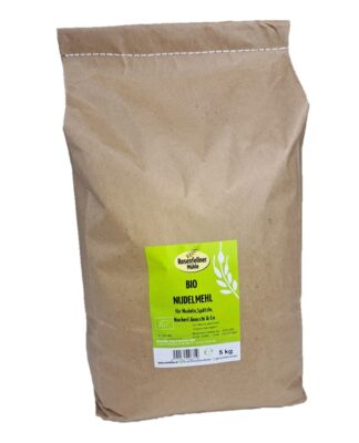 Nudelmehl BIO 5kg aus Hartweizen (für Nudeln, Spätzle, Nockerl & Co)