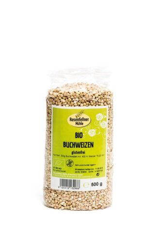 Buchweizen glutenfrei Bio 500g, Getreide aus dem Traunviertel