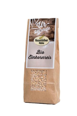Einkornreis Urgetreide Bio 400g aus dem Waldviertel, angenehm nussig