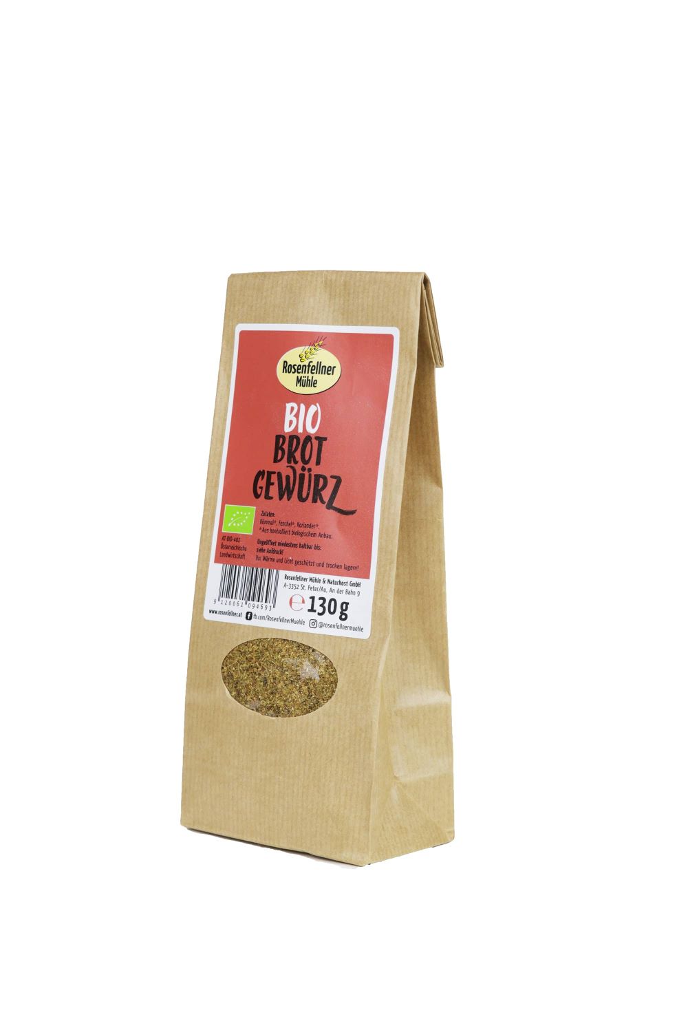 Brotgewürz Bio 130g