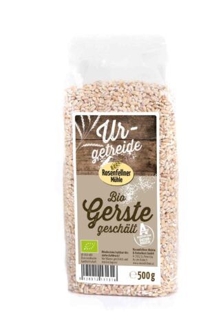 Gerste geschält Urgetreide Bio 500g, Getreide aus Österreich