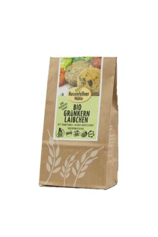 Grünkern Laibchen Trockenmischung Bio 160g