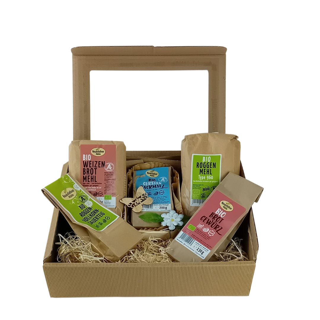 Geschenkset Jeder kann Brotbacken inkl. Buch