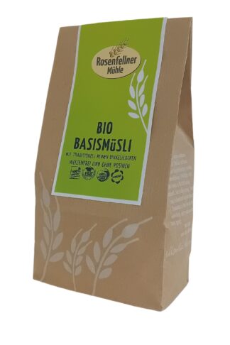 Basismüsli ohne Rosinen Bio 400g