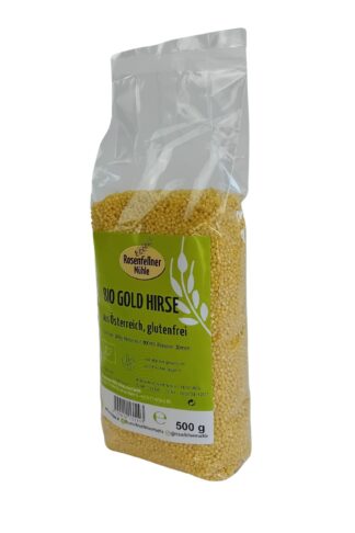 Hirse glutenfrei Bio 500g, Getreide aus dem südlichen Wiener Becken