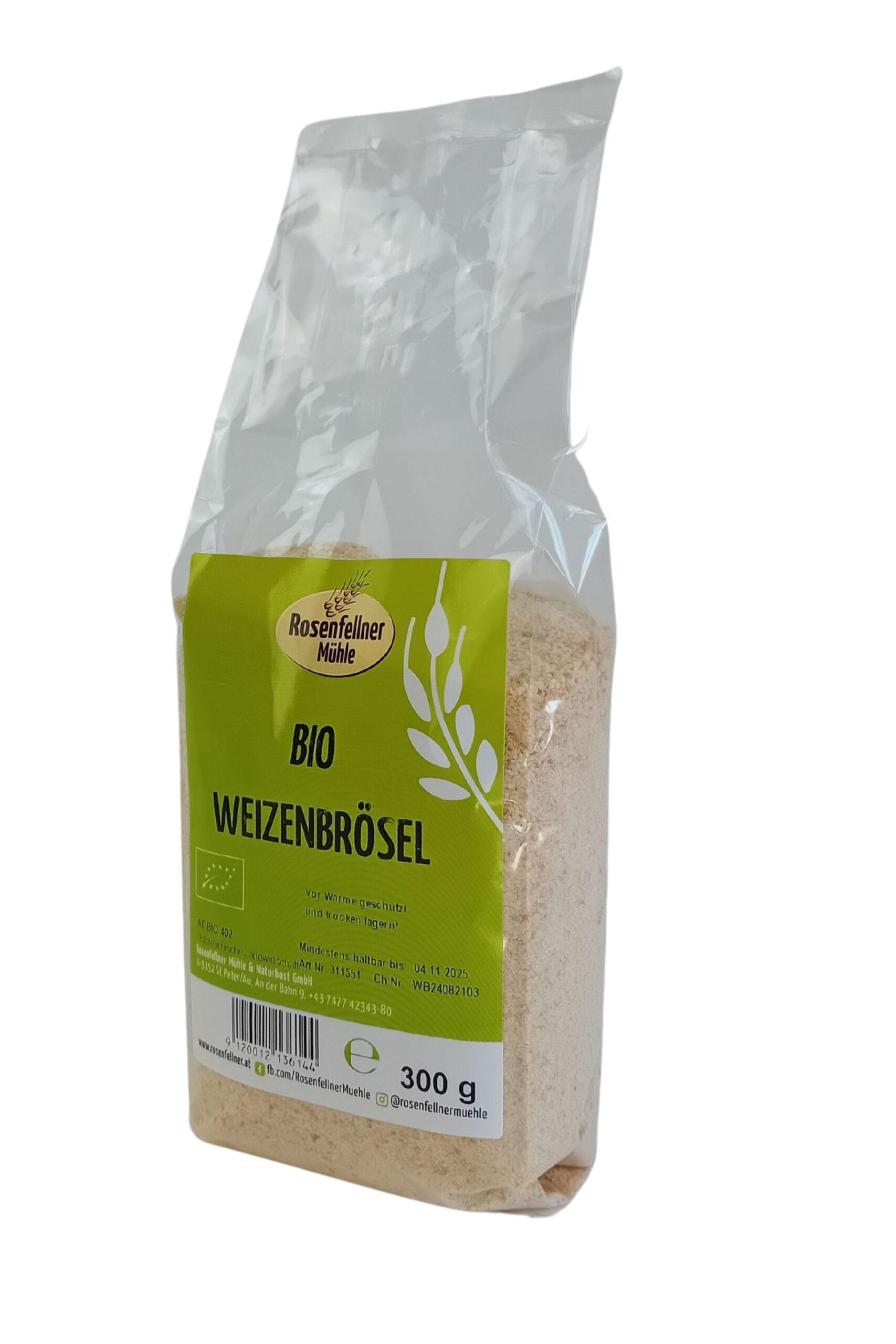 Weizenbrösel hell Bio 300g