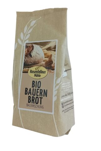 Bauernbrot Backmischung Bio 500g, einfache Zubereitung