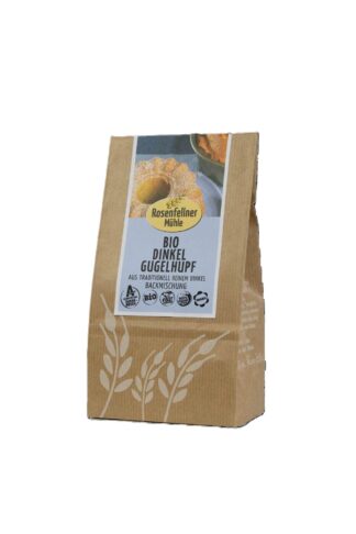 Dinkel Gugelhupf Backmischung Bio 370g, einfache Zubereitung