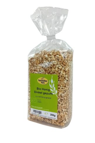Honig-Dinkel gepoppt Bio 200g