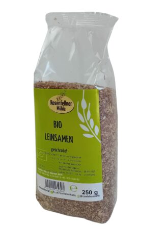 Leinsamen geschrotet Bio 250g