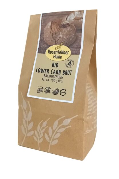LOWER CARB Brot Backmischung BIO 240g