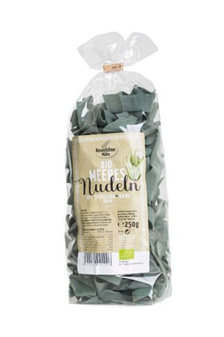 Meeresbandnudeln Spirulina Algen Bio 250g