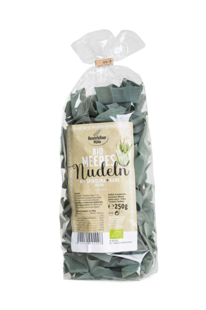 Meeresbandnudeln Spirulina Algen Bio 250g
