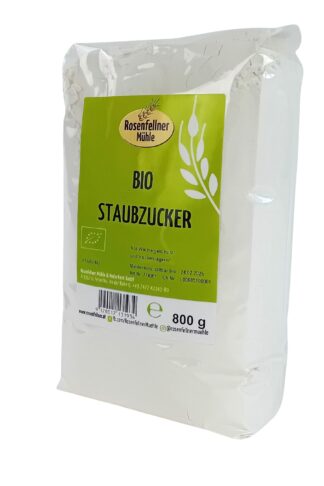 Staubzucker Bio 800g