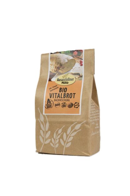 Vitalbrot Backmischung Bio 500g, einfache Zubereitung
