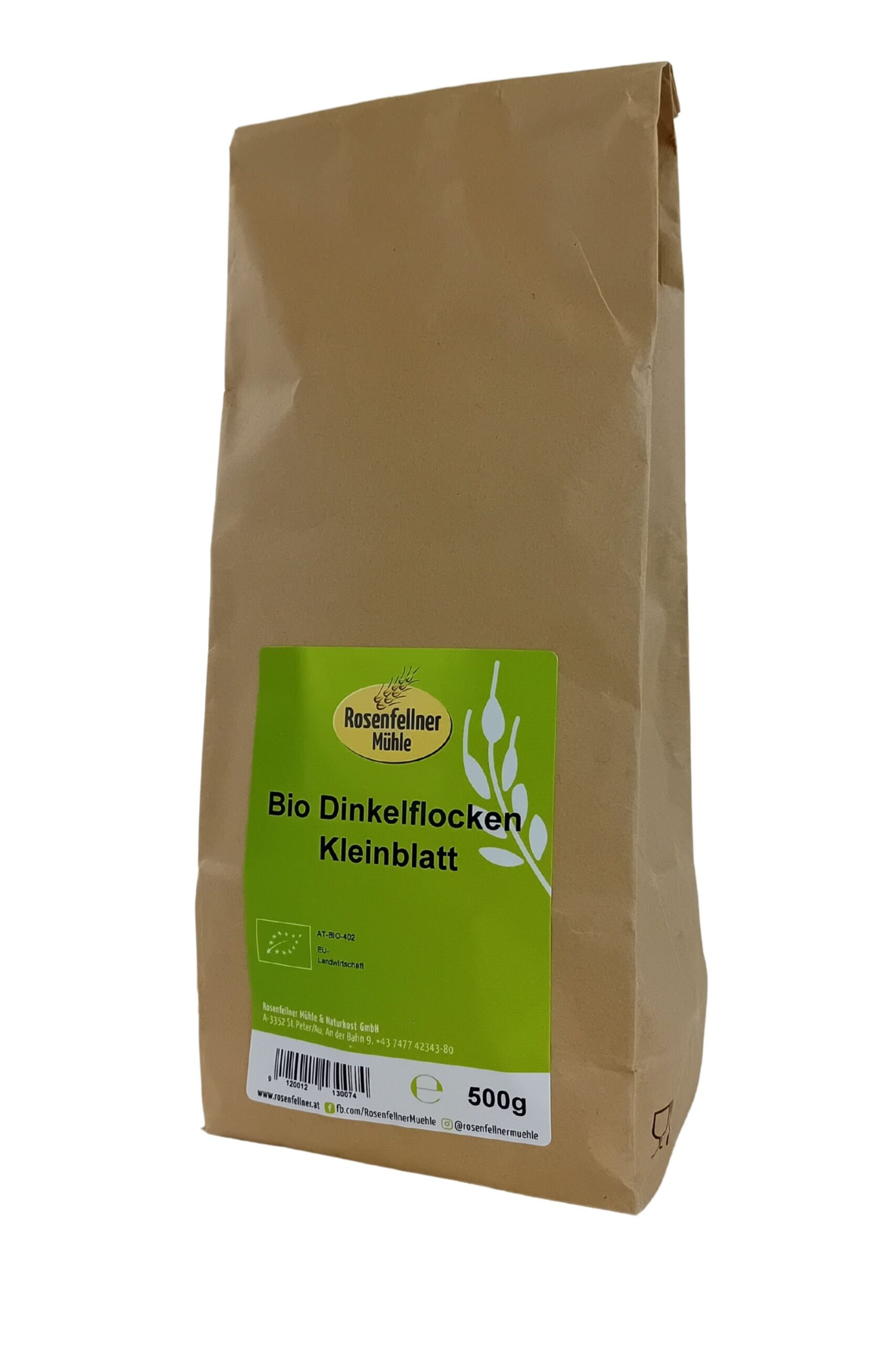 Dinkelkleinblattflocken Bio 500g