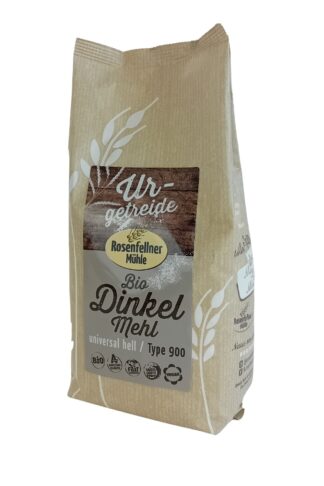 Dinkelmehl universal hell URgetreide Bio 700g, ideal zum Backen und Kochen