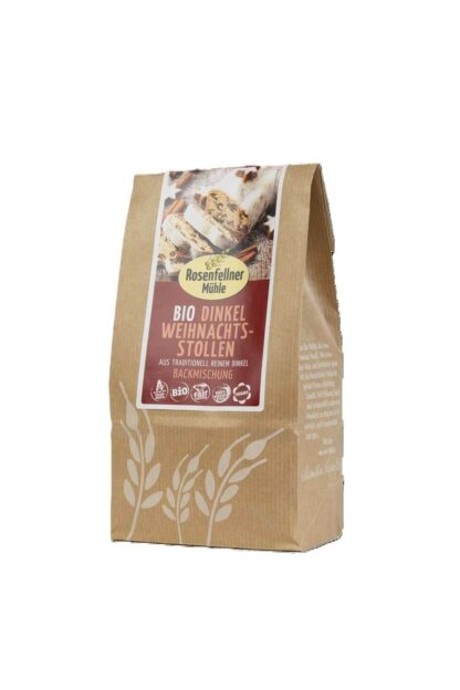 Bio Dinkel Weihnachtsstollen Backmischung