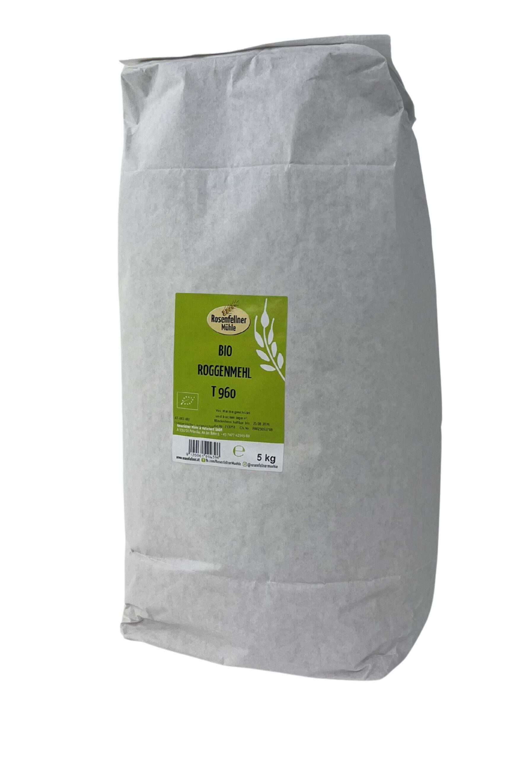 Roggenmehl T 960 Bio 5kg