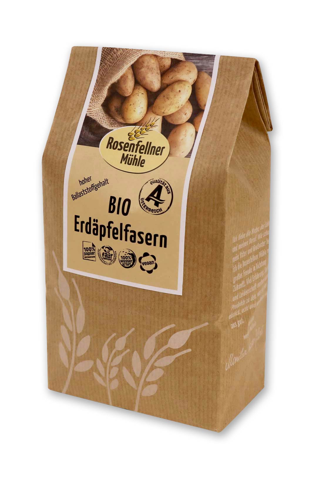 Erdäpfelfasern BIO 250g
