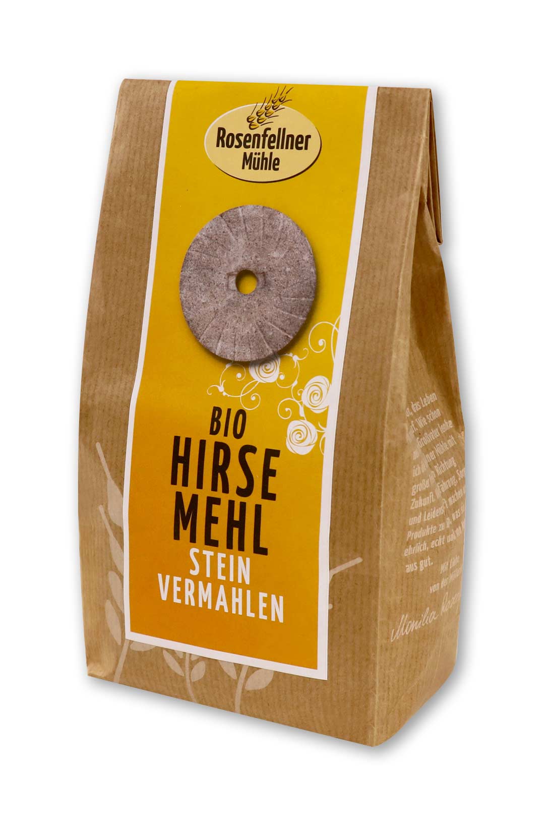 Hirsemehl auf Stein vermahlen Bio 500g