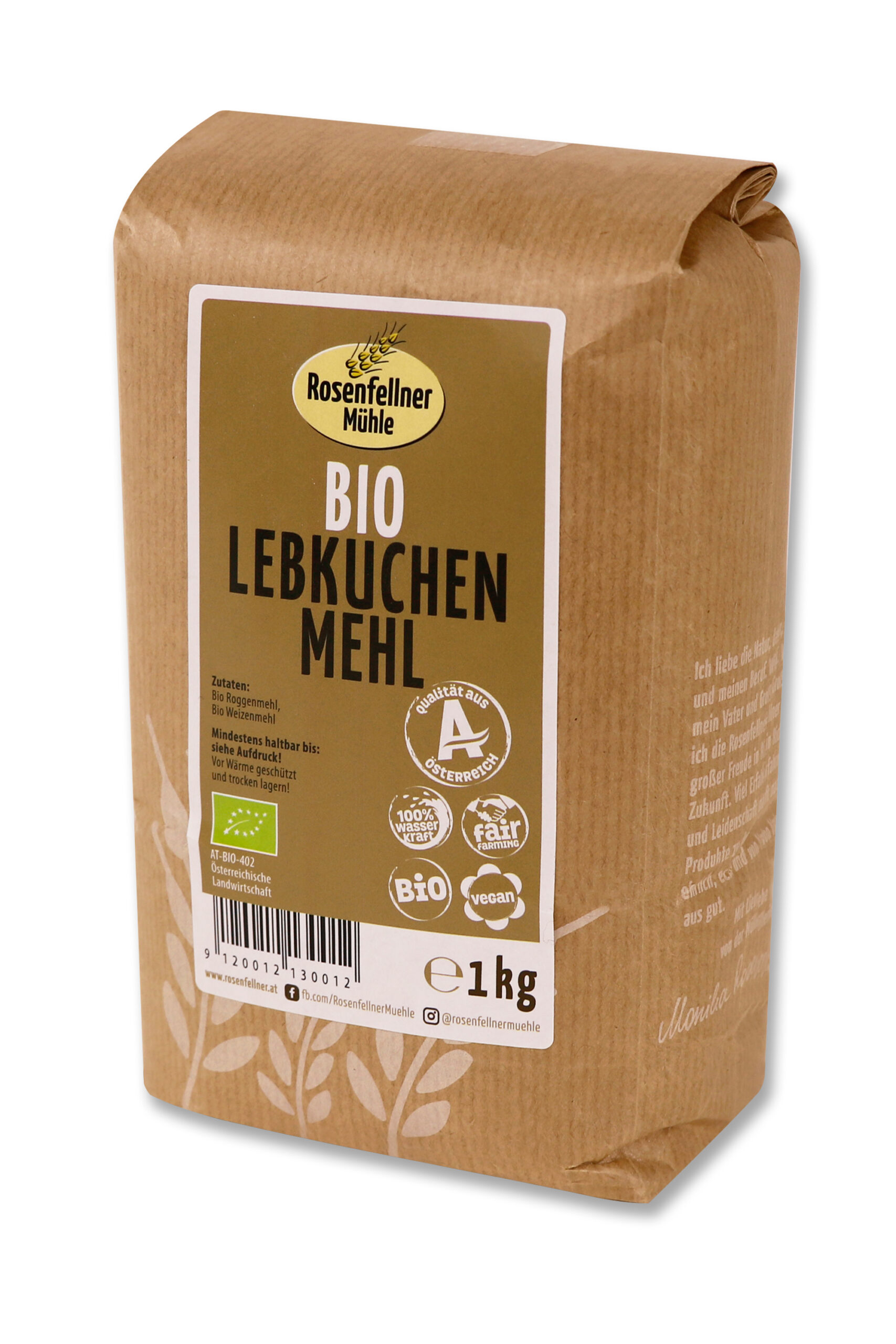 Lebkuchenmehl Bio 1kg