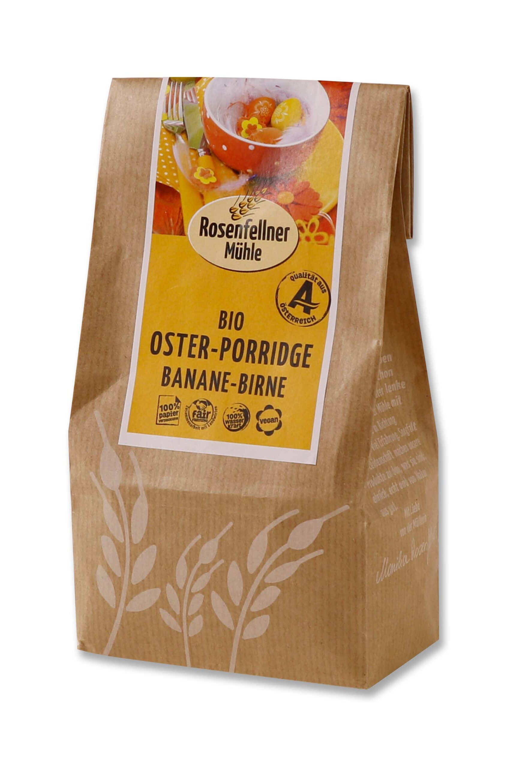 Osterporridge Banane/Birne BIO 380g