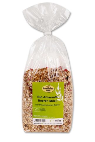 Amaranth Beeren Müsli Bio 500g