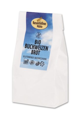 Buchweizenbrot glutenfrei Backm. Bio 500g, einfache Zubereitung