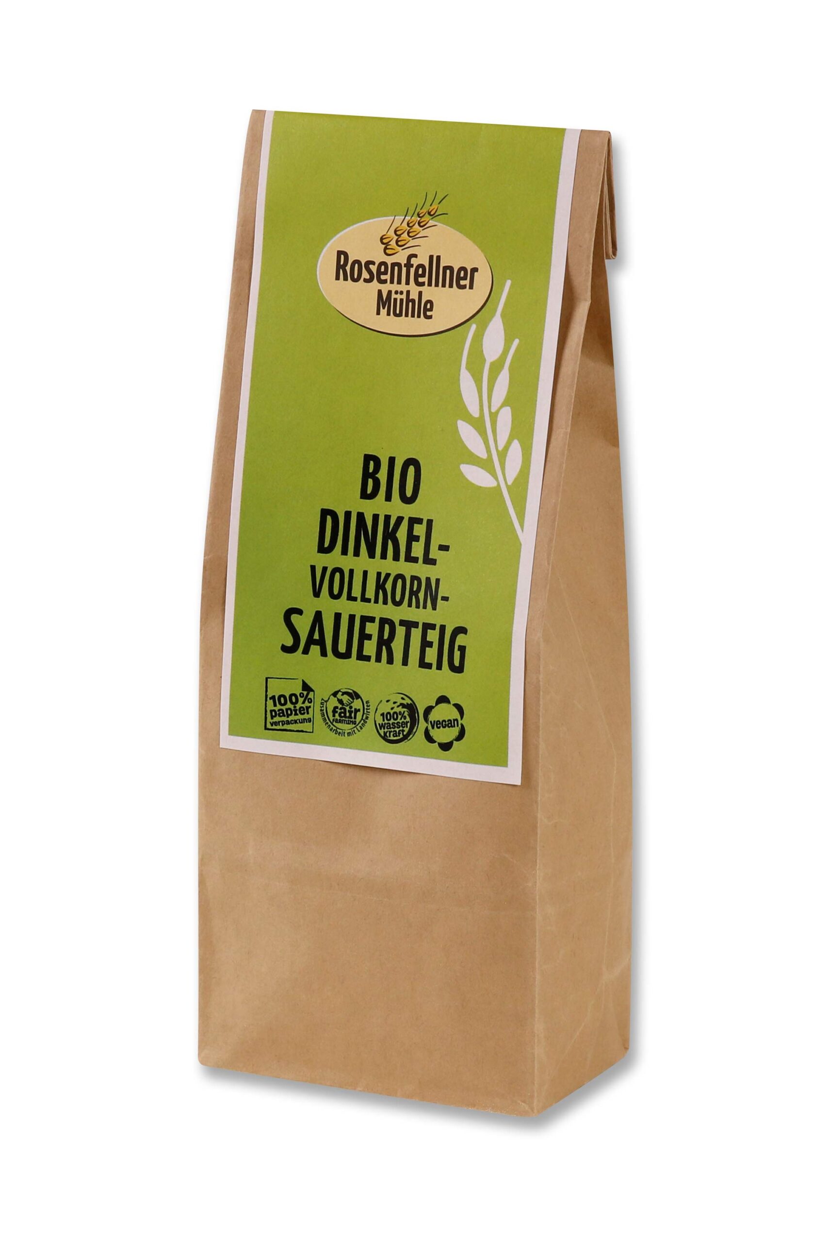 Dinkelvollkornsauerteig trocken Bio, ideal zum Brotbacken