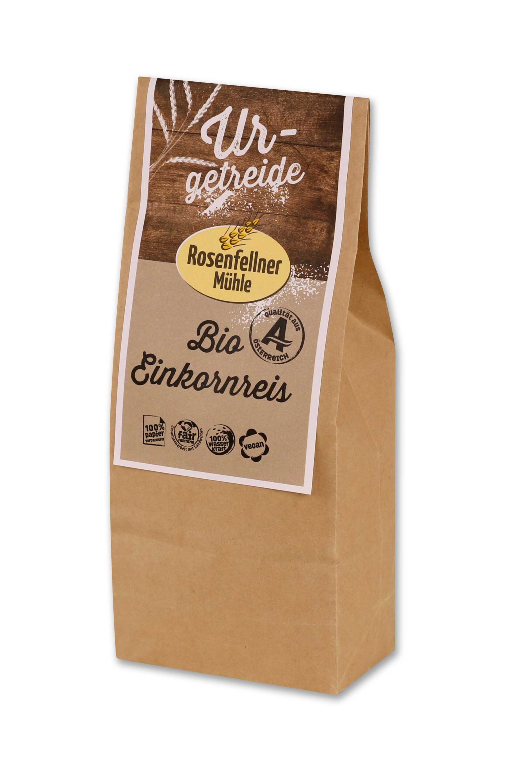 Einkornreis Urgetreide Bio 400g aus dem Waldviertel, angenehm nussig