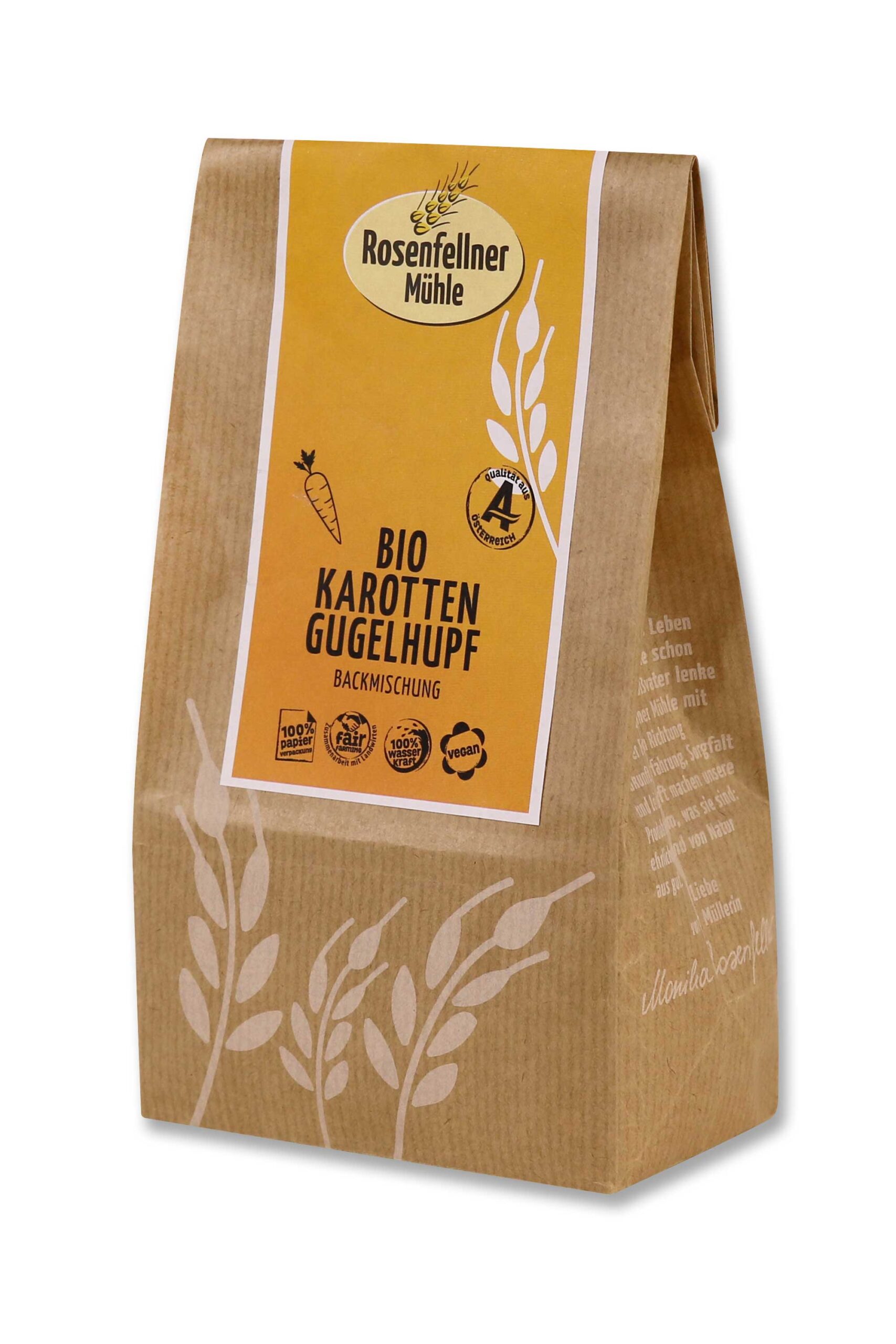 Oster-Karottengugelhupf Backmischung Bio 370g