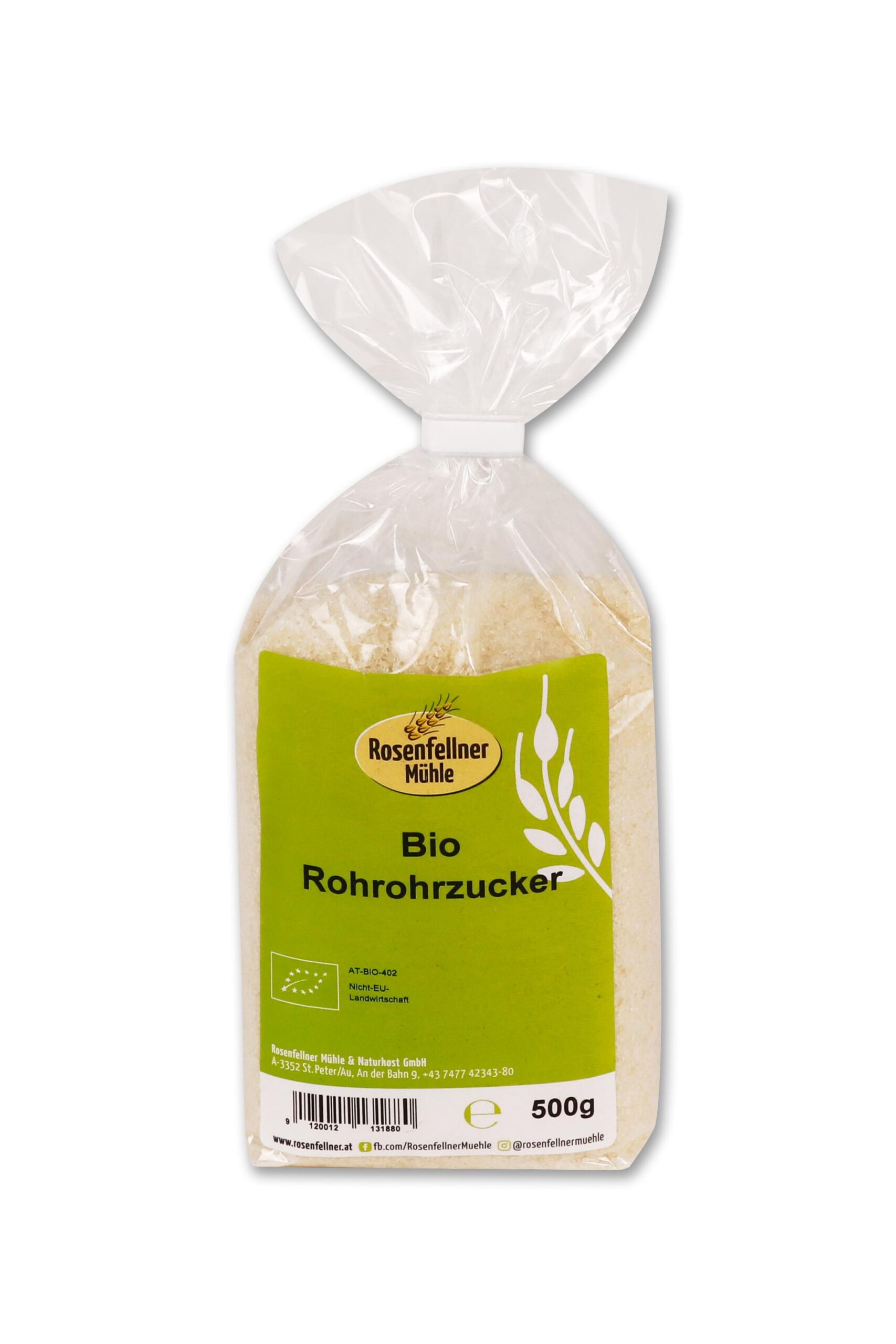 Rohrohrzucker Bio 500g