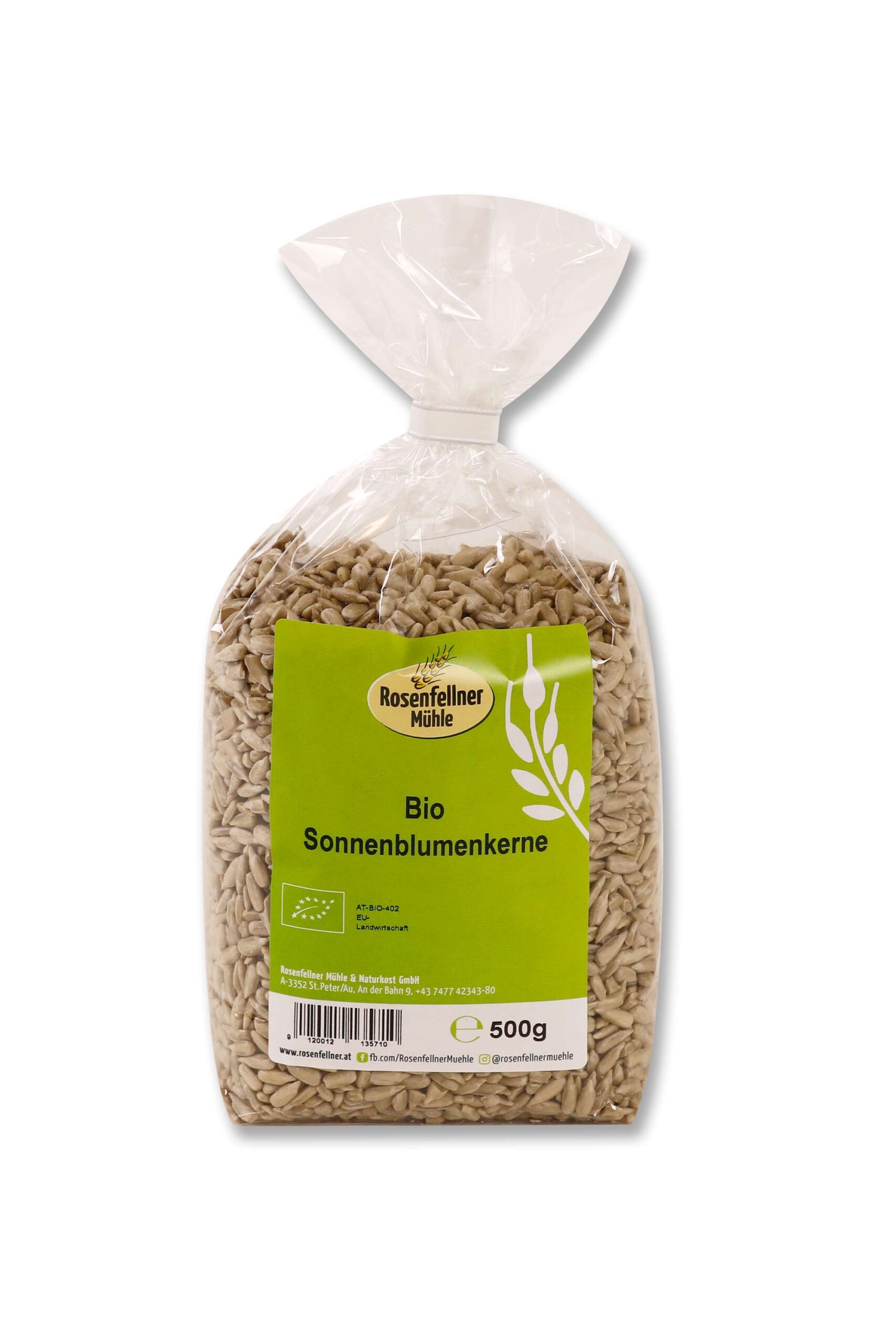 Sonnenblumenkerne Bio 500g