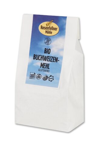 Buchweizenmehl glutenfrei Bio 500g, ideal zum Backen und Kochen