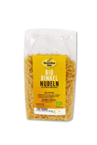 Suppennudeln 100% Dinkelgrieß Bio 300g