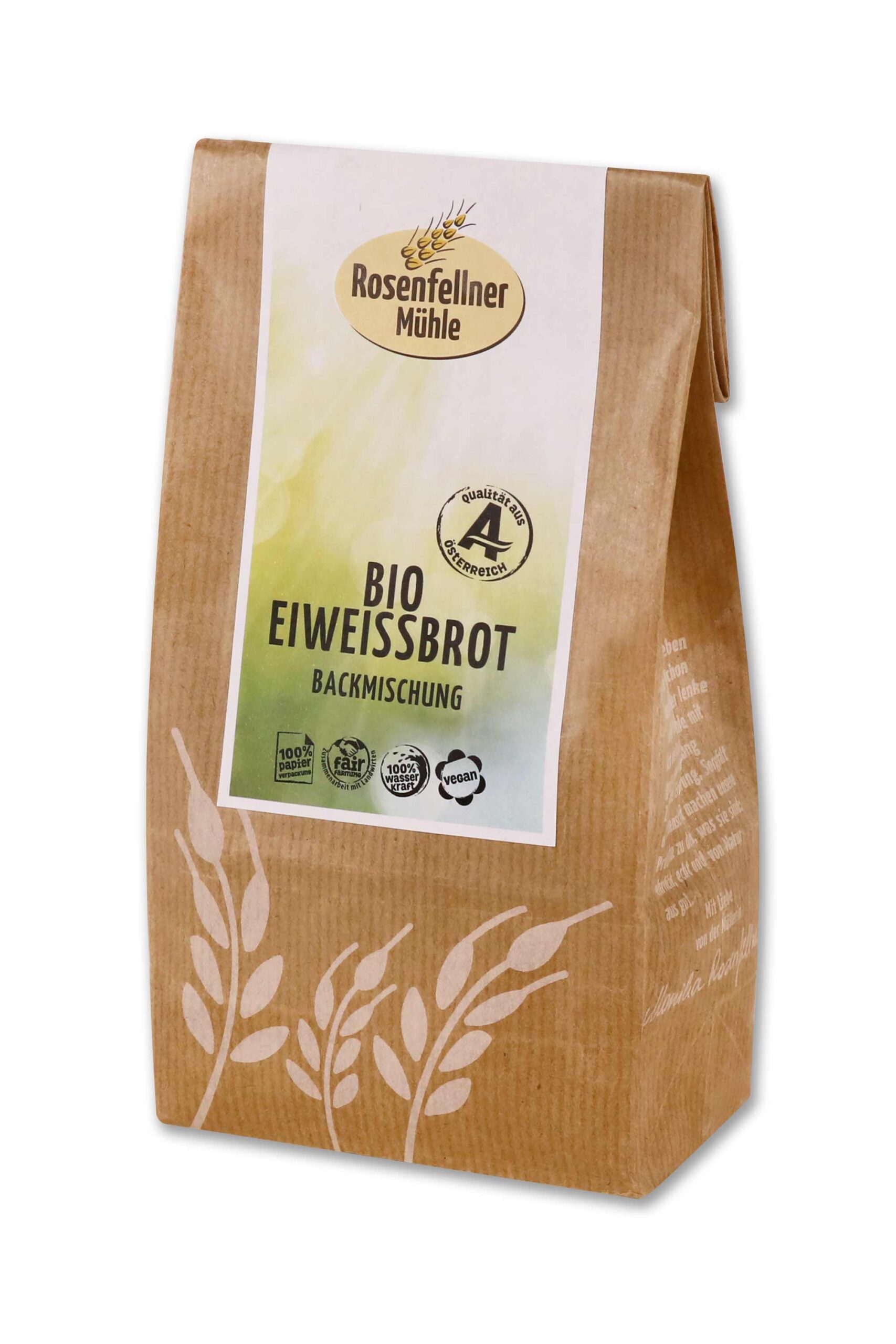 Eiweißbrot Backmischung Bio 400g, einfache Zubereitung