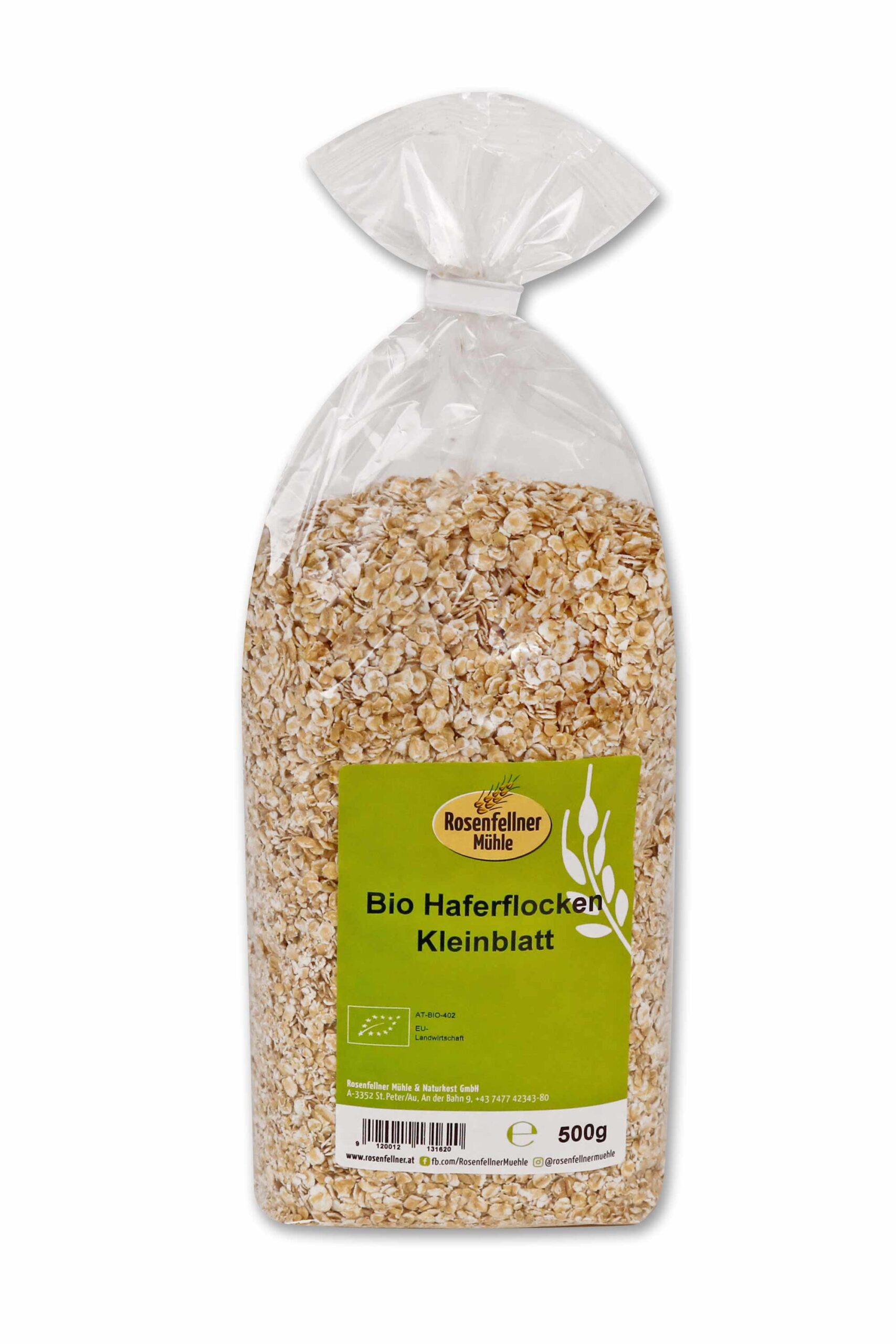 Haferkleinblattflocken Bio 500g