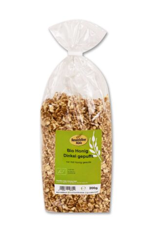 Honig-Dinkel gepoppt Bio 200g