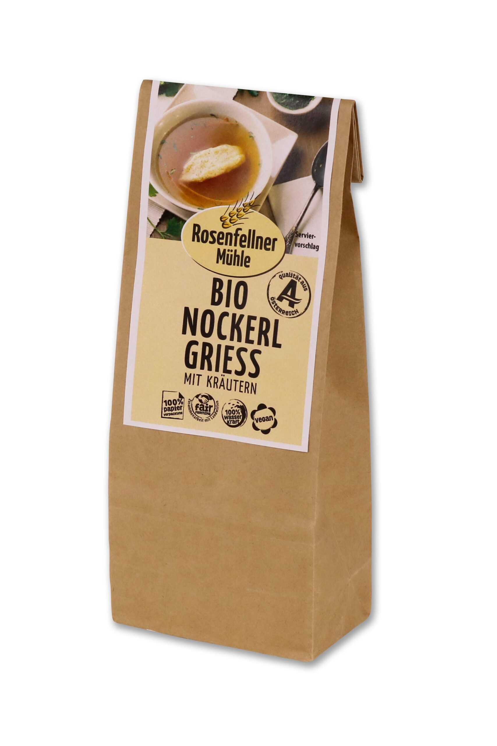 Nockerlgrieß mit Kräutern Bio 250g