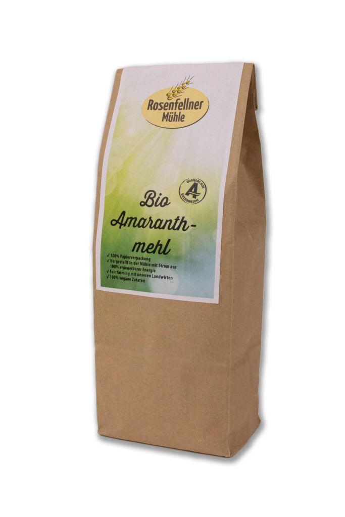 Amarantmehl Bio 350g, nährstoffreich und glutenfrei