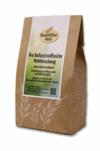 Ballaststoffreichen - Mehlmischung Bio 500g
